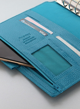 英国进口 Filofax Finsbury 真牛皮活页本记事本笔记本 手账手册