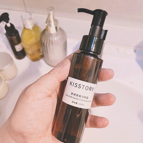 kisstory 氨基酸舒顺柔嫩洁肤蜜100ml洗面奶敏皮干皮