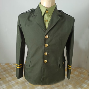 老式库存凡立丁女套装89春夏常规服装怀旧正统西装演出服