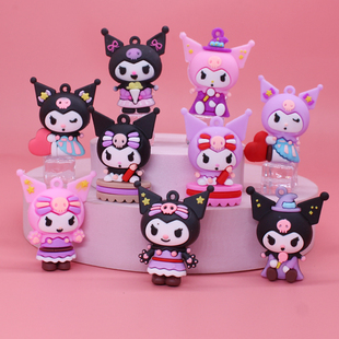 A58库洛米小公仔kuromi钥匙扣公仔三丽鸥盲盒配件节日小礼品学生