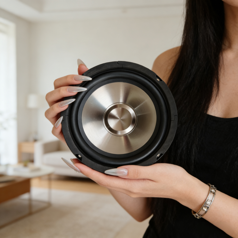 原装黑克仕6.5寸中低音炮汽车喇叭车载音响改装大音量家用DIY音箱
