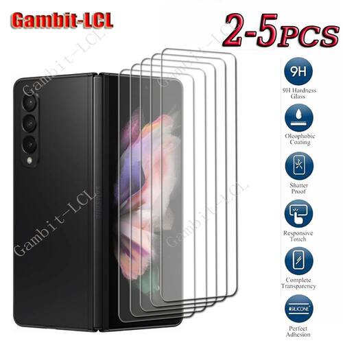 2-5PCS 9H HD Original Tempered Glass For Samsung Galaxy Z Fo