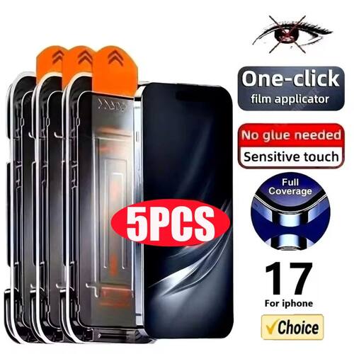 5PCS Privacy Screen Protector Dust Free Installation Protect
