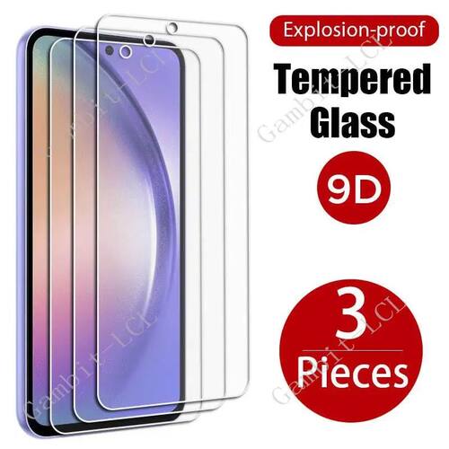 3Pcs Tempered Glass For Samsung Galaxy A02 A03 Core A03s A13