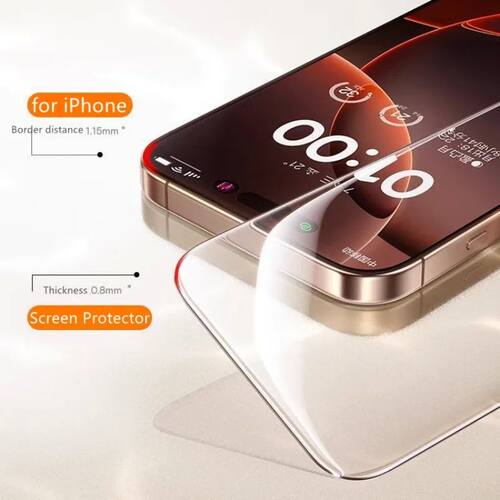 2Pcs High Definition Tempered Glass for iPhone 16 15 14 13 1