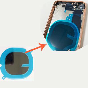 10Pcs Wireless Charging Heat Dissipation Sticker For iPhone