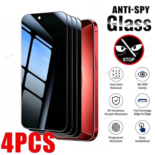 Privacy Tempered Glass Screen Protector For iPhone 18 Pro Ma