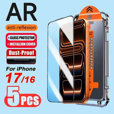 1-5Pcs Screen Protector For iPhone 17 16 Pro Max 15 14 11 13