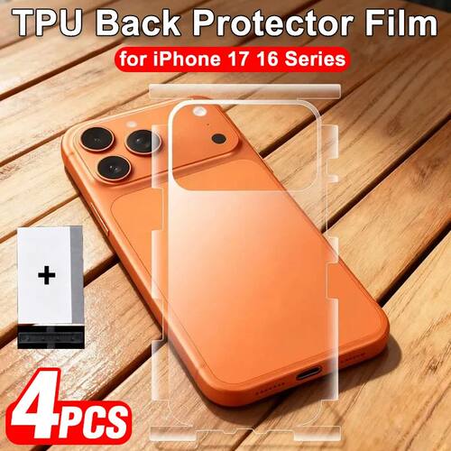 HD/Matte Clear Soft TPU Hydrogel Back Film For iPhone 17 Pro
