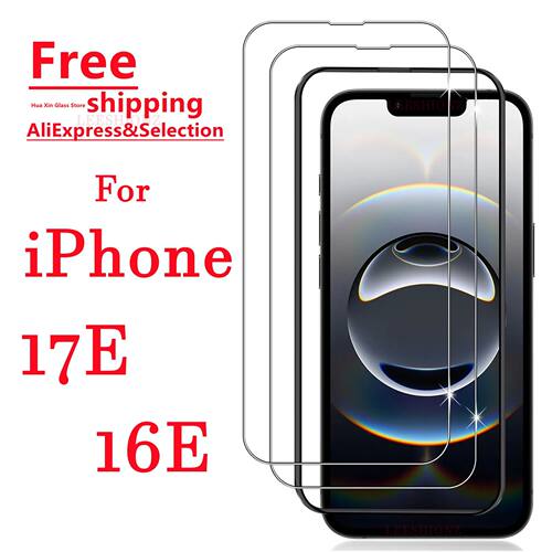 1/4Pcs Full Cover Tempered Glass For iPhone 17e Screen Prote