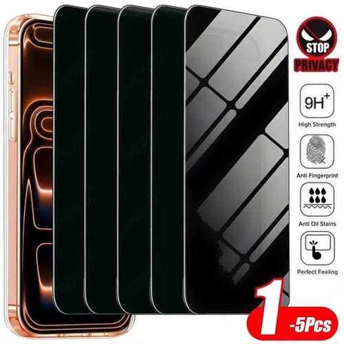 1-5PCS Full Cover Privacy Screen Protector For iPhone 17 ProMax Air 17promax 17pro iPhone17 Anti Spy