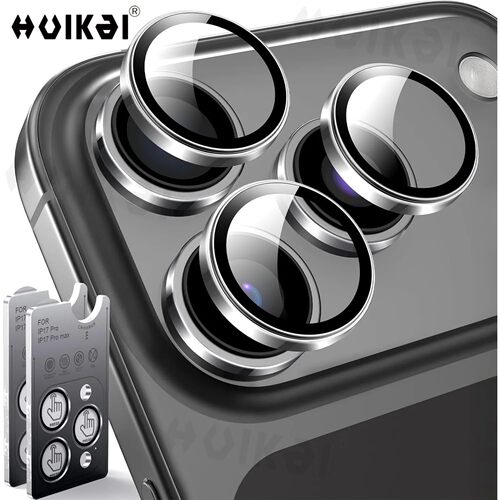 2 PCS for iPhone 17 Pro Max 16 Pro 15 PLus 14 13 Camera Lens