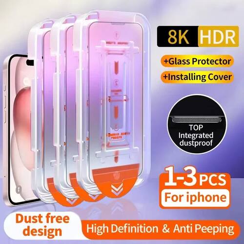 1-3Pcs HD Screen Protector for iPhone 18 Pro Max 18Pro 18 17