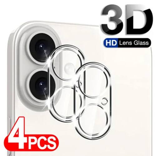 Tempered Glass For iPhone 16 Plus Pro Max Camera Lens Protec