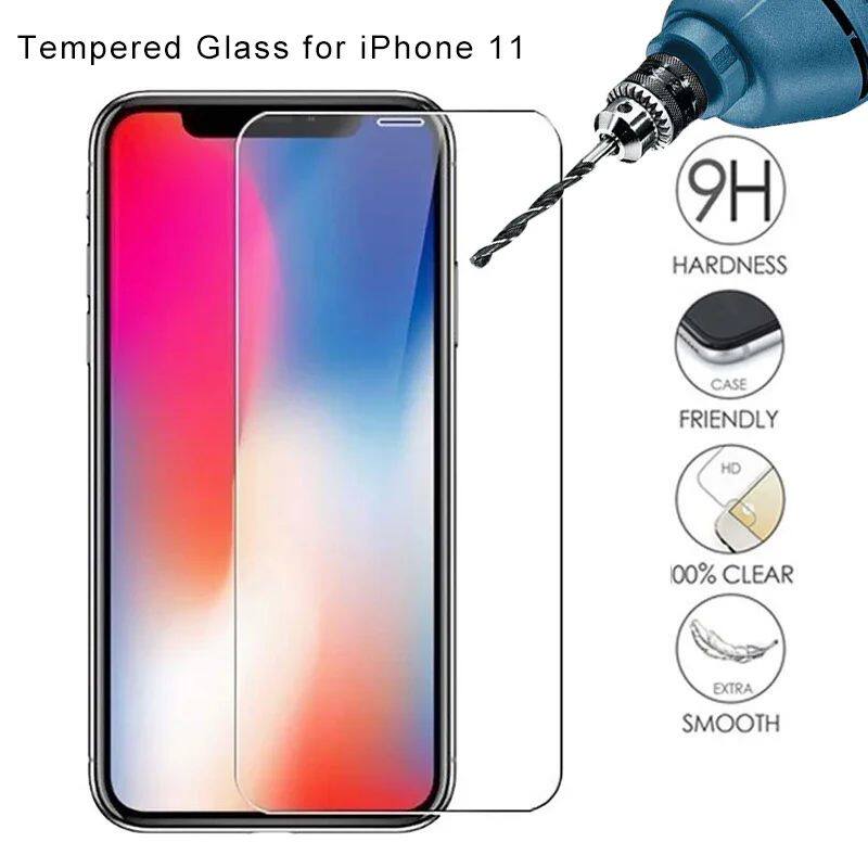9H HD Tempered Glass For iphone X XS Max XR 6 6s 7 8 plus 5s 10 Screen Protector protective glass