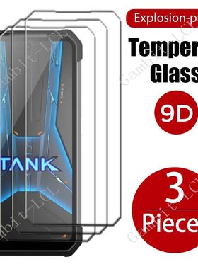 3PCS For Unihertz 8849 Tank 3 Pro Tempered Glass Protective