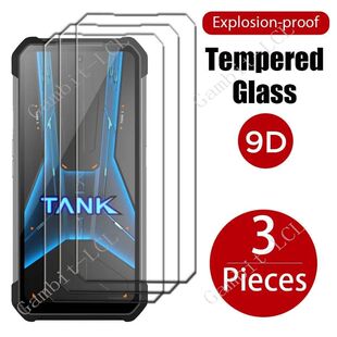 3PCS For Unihertz 8849 Tank 3 Pro Tempered Glass Protective