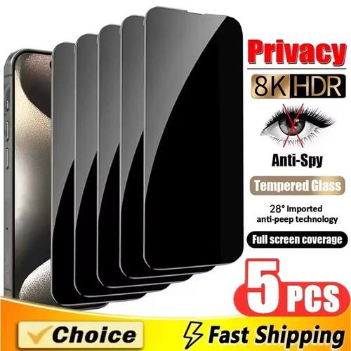 Privacy Screen Protector For iPhone 17 Pro Max 17 Pro 16 15