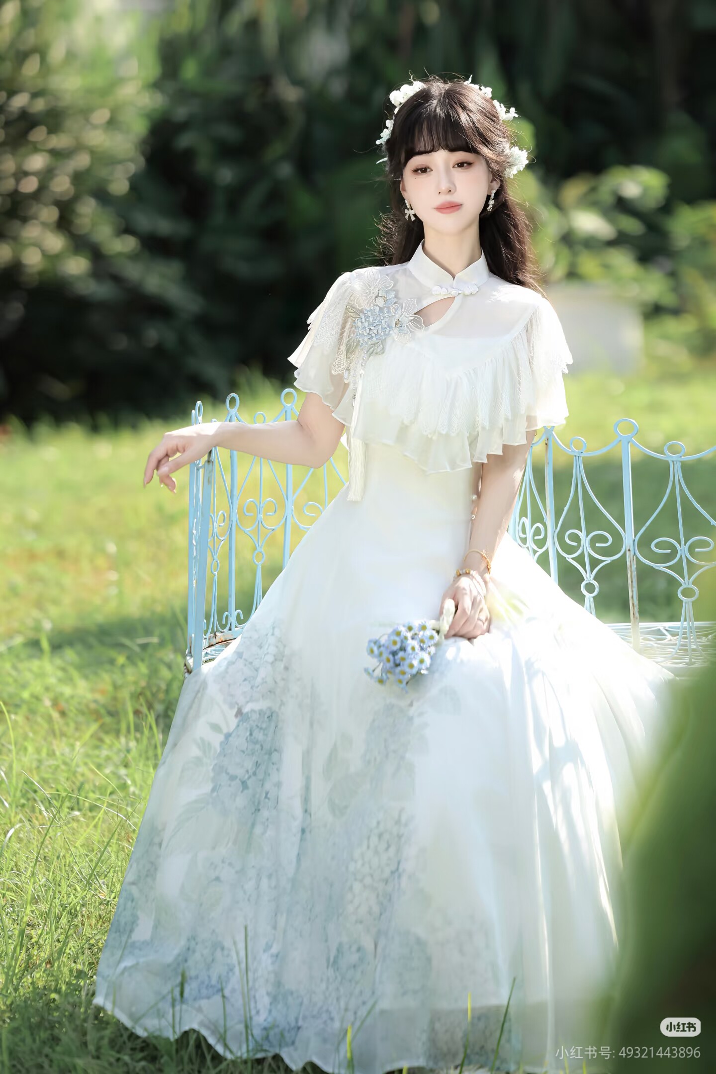 原创汉服女改良中国风洛丽塔日常汉元素新中式薄款优雅连衣裙春夏