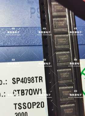 SP4098TR SP4098 4098 移动DVD伴音芯片 100%自己原装现货 可直拍