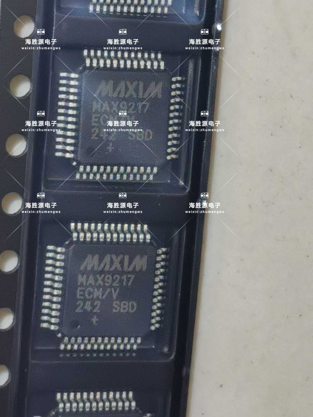 MAX9217ECM MAX9217 LQFP-48串行器/解串器芯片全新原装现货