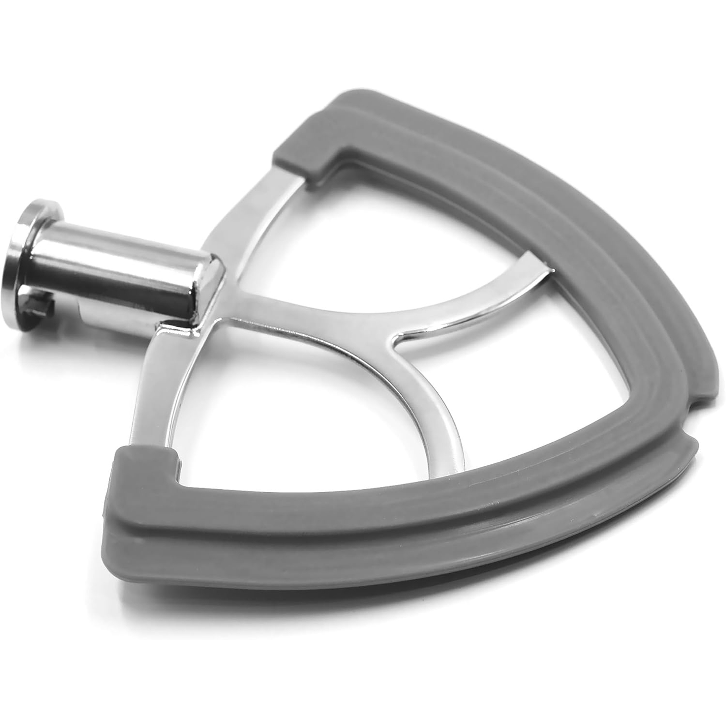 不锈钢搅拌桨棒刀带食品硅胶刮刀