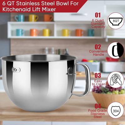 kitchenaid6qt升降搅拌和面机碗