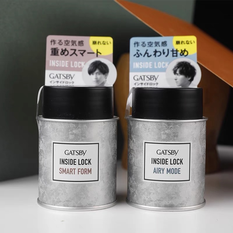日本本土gatsby杰士派inside lock短发造型发蜡发泥干动感发泥