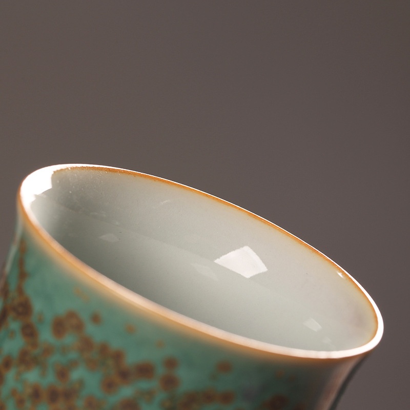 钧瓷主人杯陶瓷茶杯功夫茶具单杯个人杯闻香品茗杯窑变杯高档