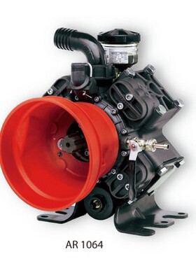 意大利AR进口农用打药耐腐蚀喷雾高压大流量隔膜泵127-193L/50Bar