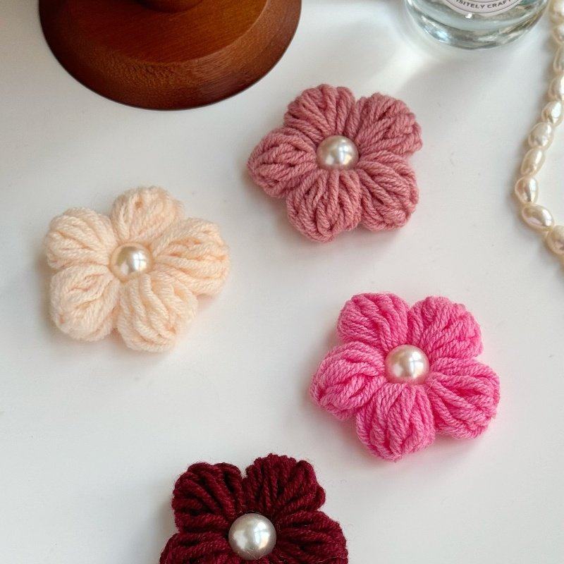 D0022一折专区花朵配饰珠子装饰胸针别针奢华兔子手工编织毛线花8,居家布艺,珠子/钻饰/花朵等配饰,淘宝优惠券,粉丝福利购,淘宝优惠卷