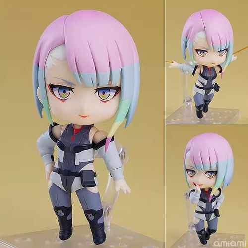 赛博朋克2077动漫手办边缘行者月球名场面露西2109大卫2125粘土人