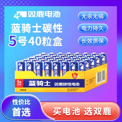 双鹿儿童挂钟一次性普通干电池