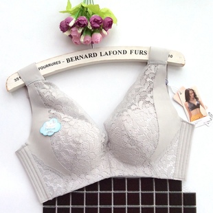 专柜正品 6017云柔棉背心无钢圈中厚B杯聚拢收副乳内衣文胸