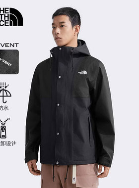 TheNorthFace北面冲锋衣男款户外双重防水外套可加内胆25新款8EQS