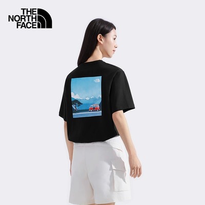 北面短袖t恤25新款情侣款
