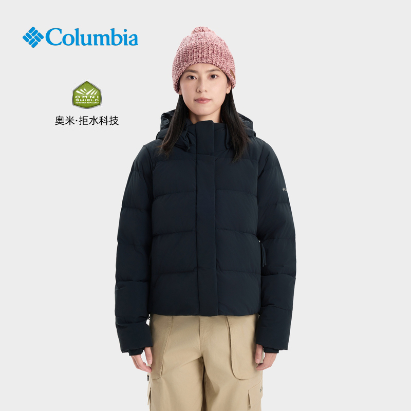 哥伦比亚户外拒水保暖羽绒服