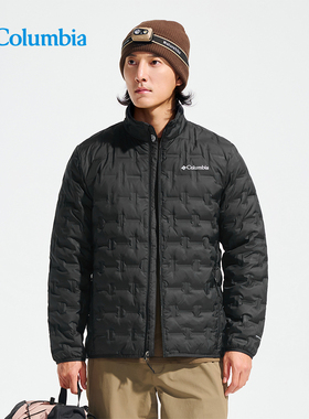 Columbia哥伦比亚羽绒服户外男650蓬保暖外套25年秋冬新款WE8412