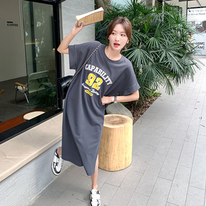 现货跑量大版宽松慵懒T裙297-237-P85-K138图片