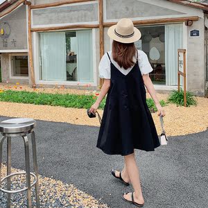 现货减龄吊带裙+上衣宽松两件套297-176-P115-K168图片