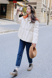 现货 新款短款加厚韩版宽松服297-8092-P165-K248图片