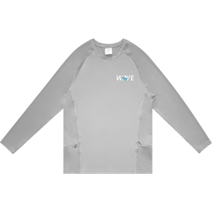 BOUNCE WAVE 2024夏季新款户外防晒套头长袖男女运动训练防晒衣