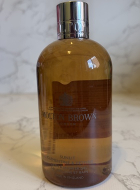 molton brown日光柑橘300ml沐浴露啫喱sunlit clementine vetiver