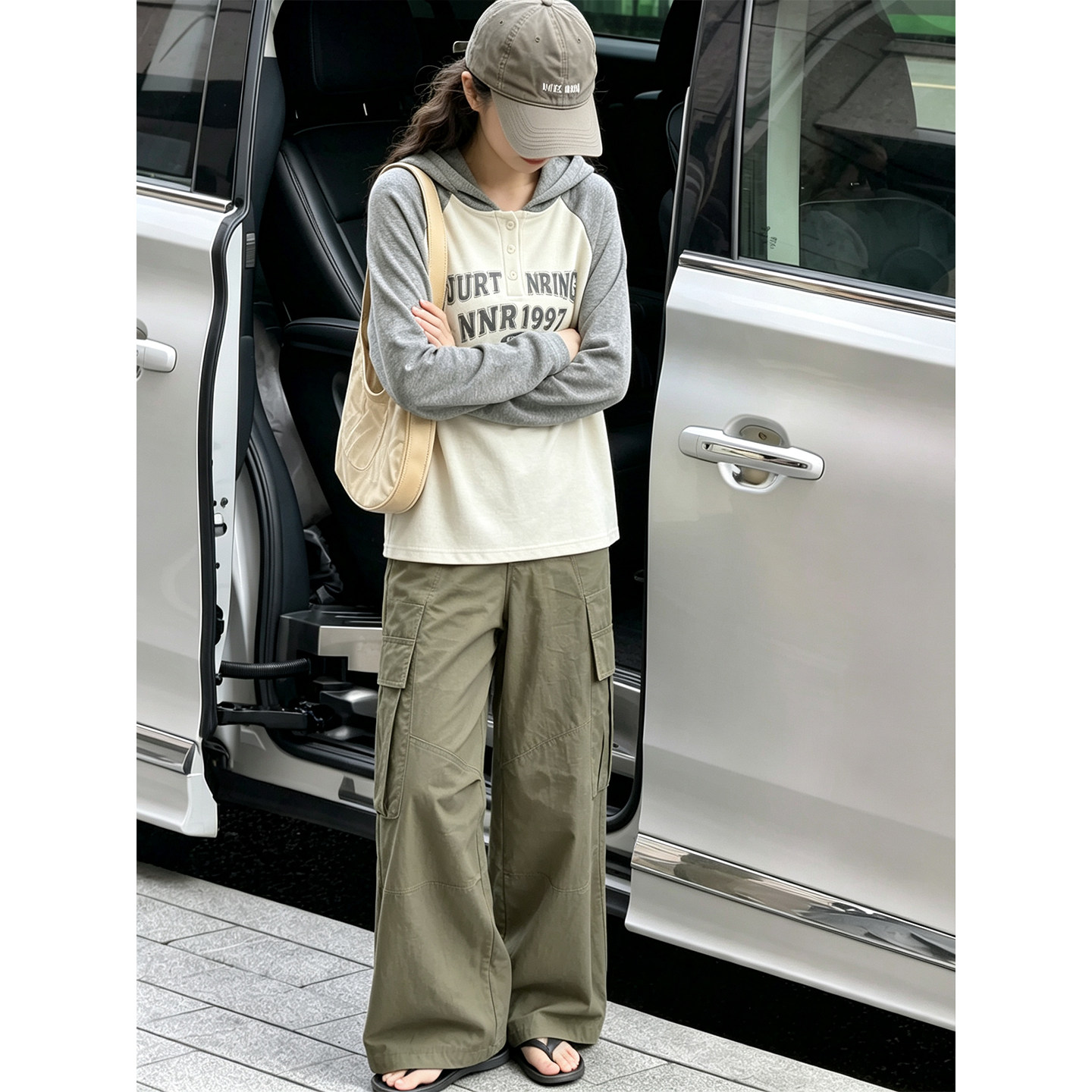 壹妈女大童秋季卫衣阔腿裤套装图片