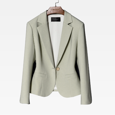 艾薇诺伊花瓣袖优雅通勤小西装