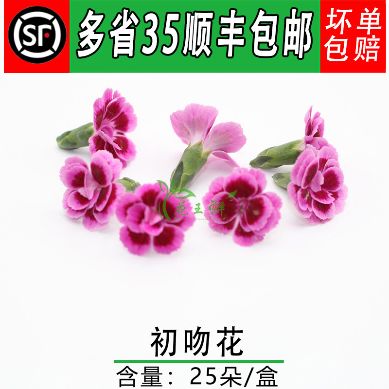 新鲜初吻花摆盘装饰鲜花