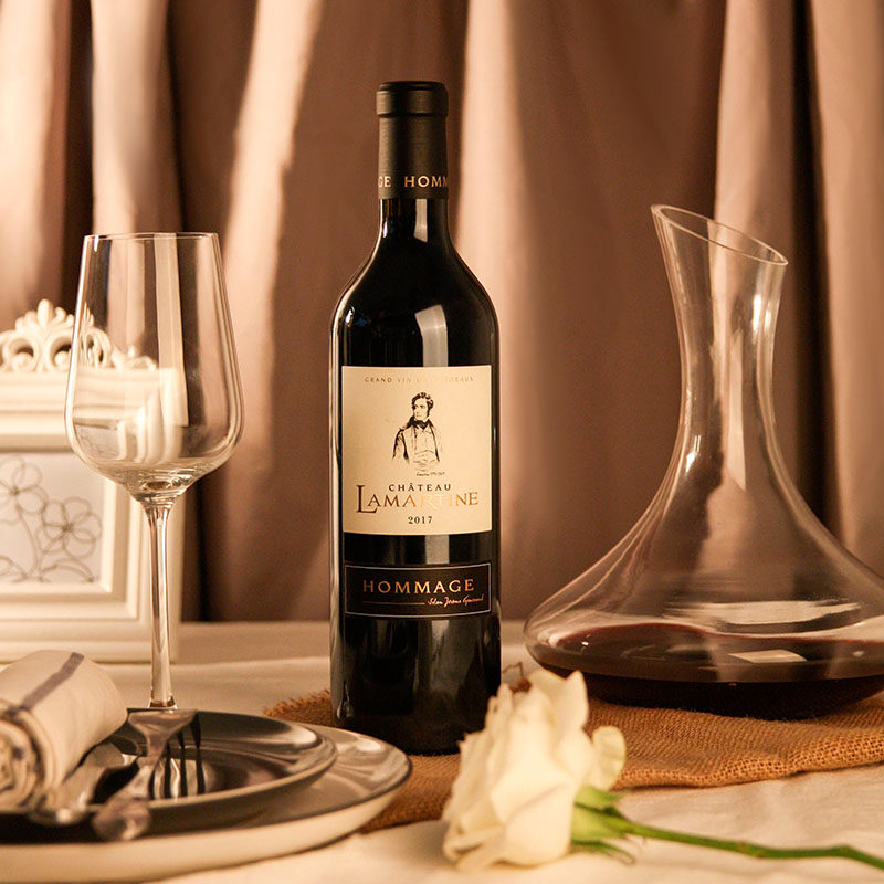 法国bordeaux波尔多aoc马丁庄园chateau城堡干红葡萄酒聚会送礼