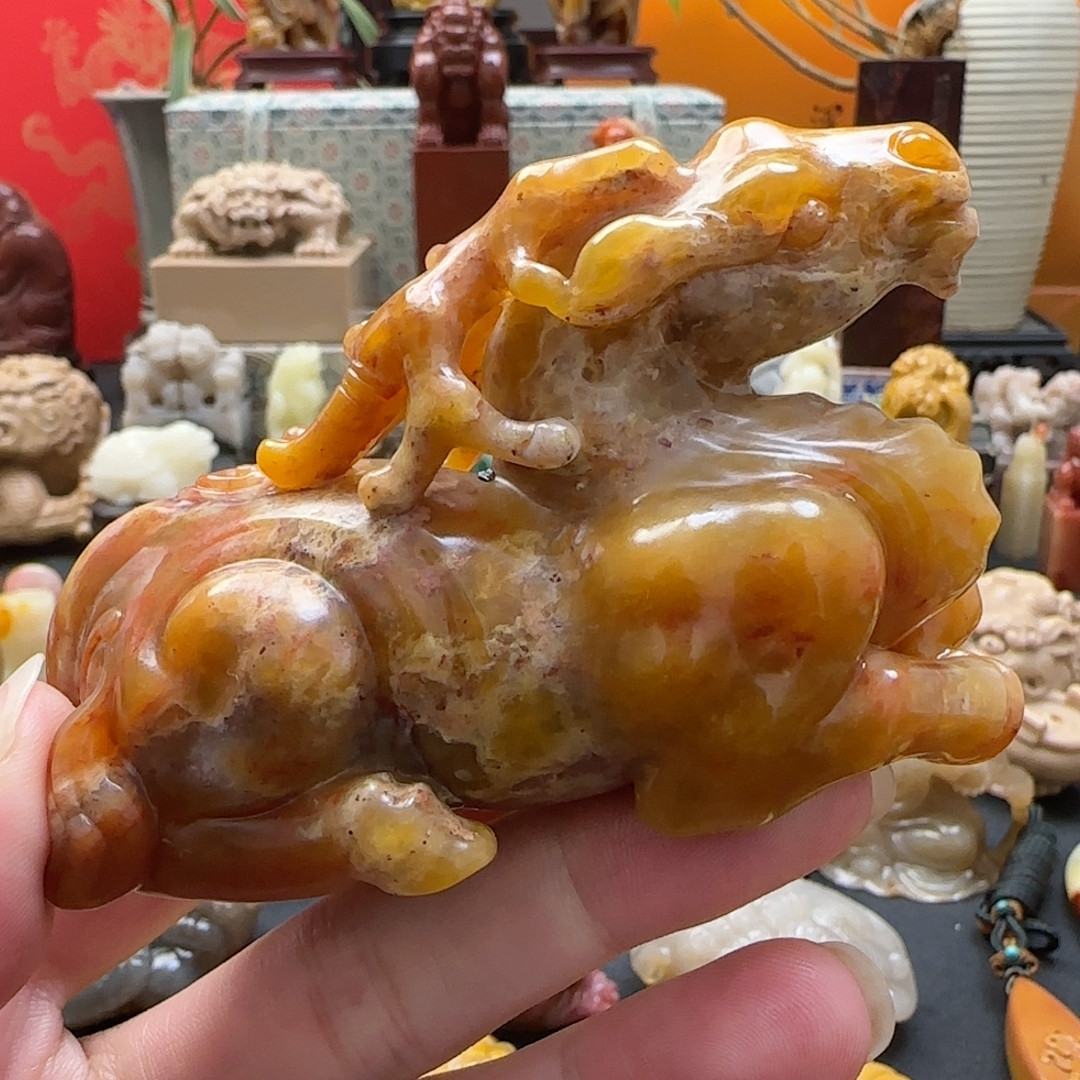 结晶黄大山,家居饰品,石雕,淘宝优惠券,粉丝福利购,淘宝优惠卷