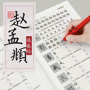 赵孟頫小楷道德经钢笔字帖练字大学生小楷字帖女生字体漂亮古风清秀墨点临古碑帖行楷楷书行书赵孟俯硬笔字帖