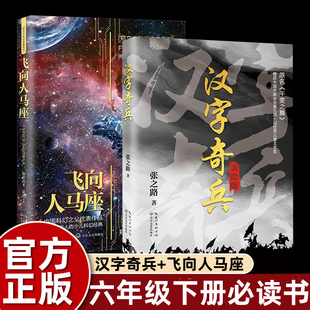 张之路汉字奇兵美绘版飞向人马座四五制年级课外书必读老师推荐正版小学语文同步阅读人教版汉子奇兵汉字骑兵畅销科幻小说书籍